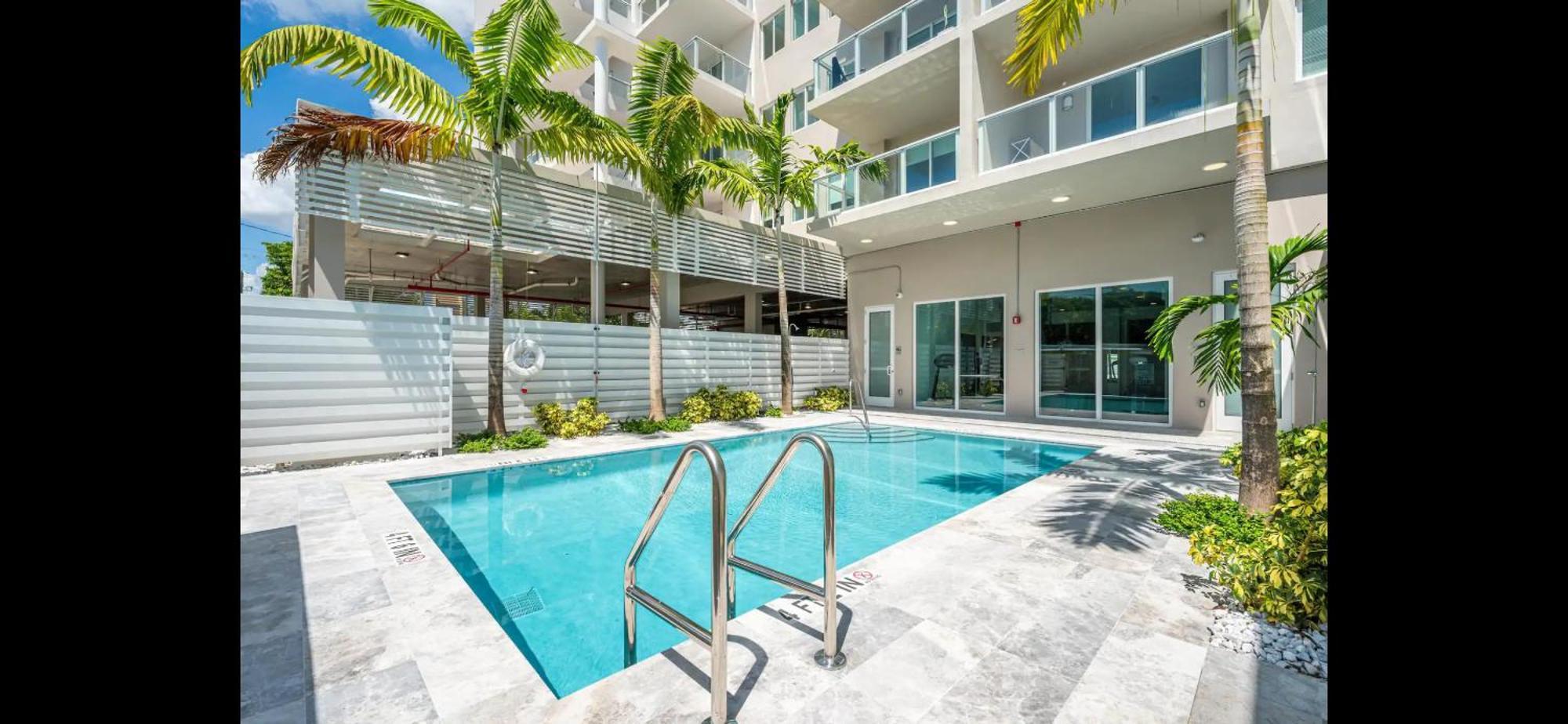 Miami Wood Apart Hotel New 2024 - Private Terrace - Free Garage - Beach 5 Min Hollywood Kültér fotó