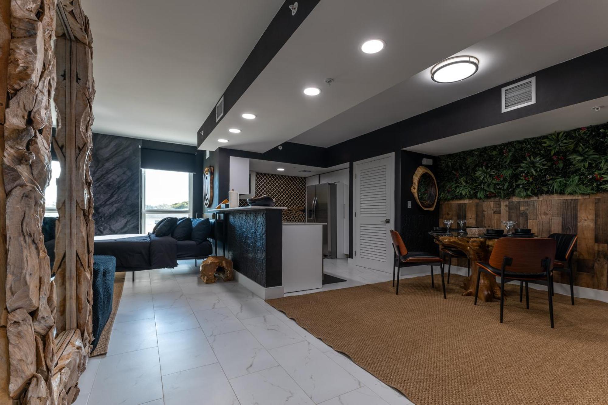 Miami Wood Apart Hotel New 2024 - Private Terrace - Free Garage - Beach 5 Min Hollywood Kültér fotó