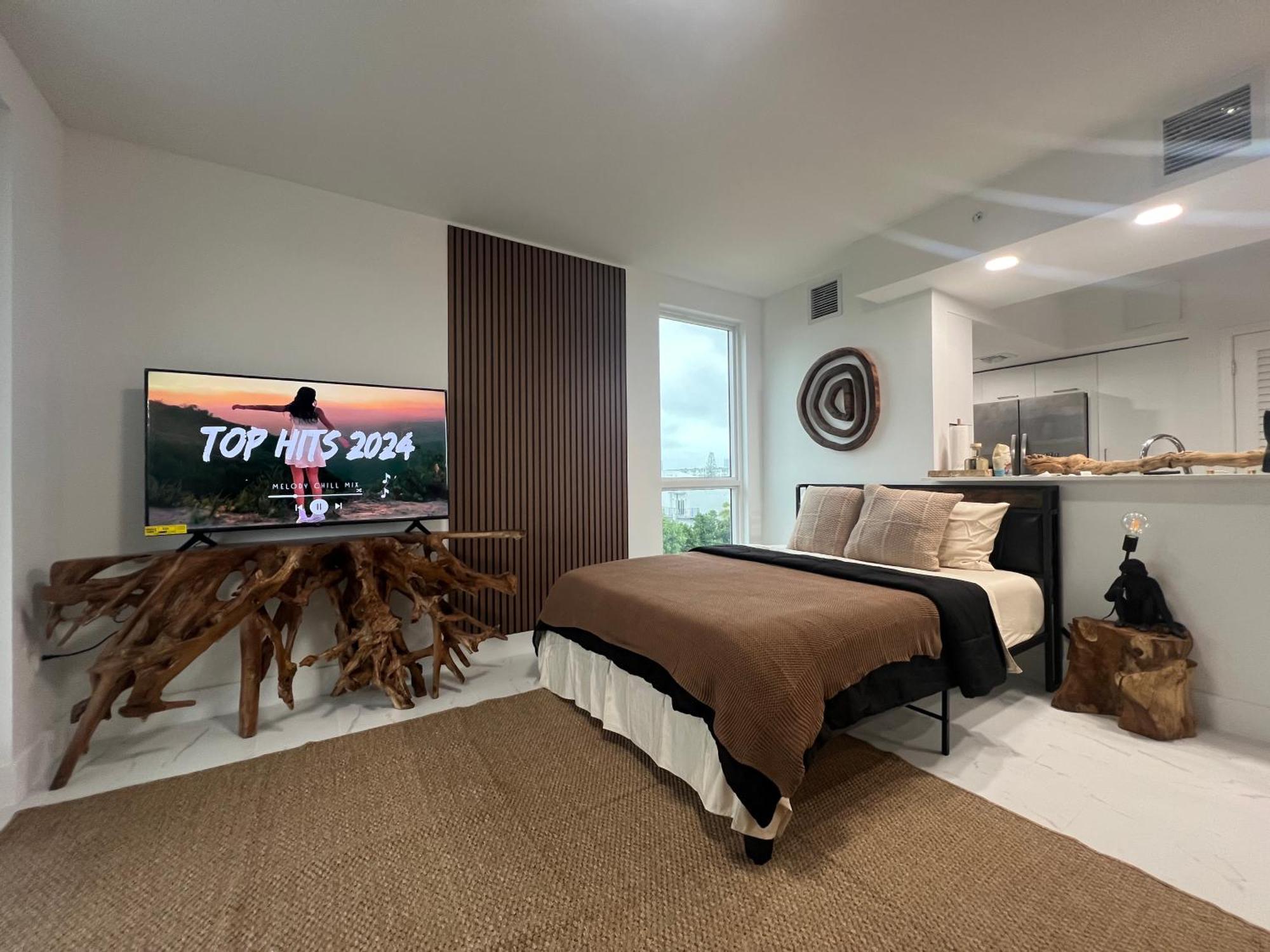 Miami Wood Apart Hotel New 2024 - Private Terrace - Free Garage - Beach 5 Min Hollywood Kültér fotó